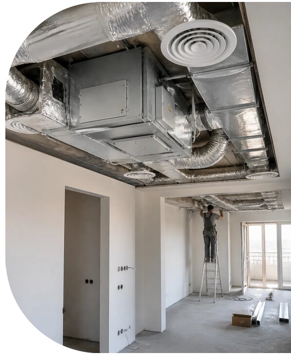Установка вентиляции в квартире в Тобольске от 15251 р. | АПаруса-Тбл